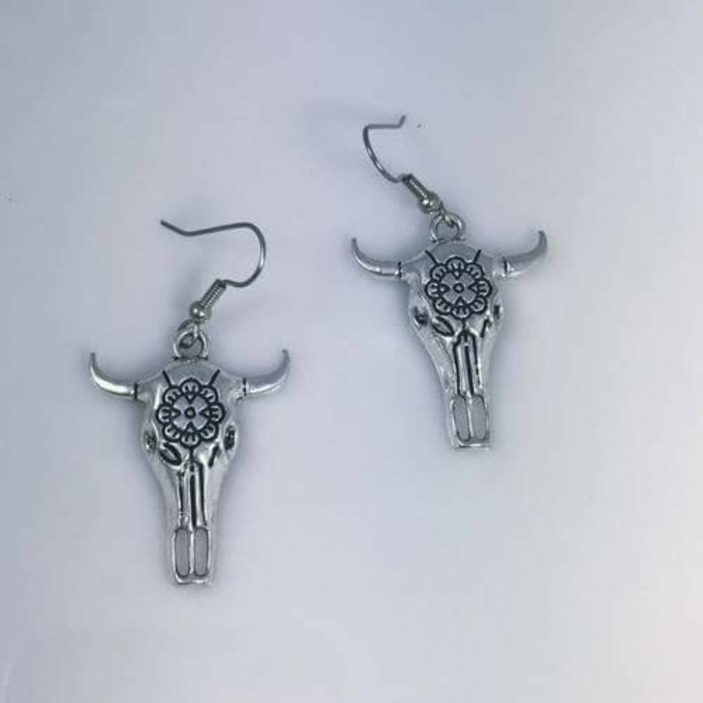 South Western Bullhead Earrings